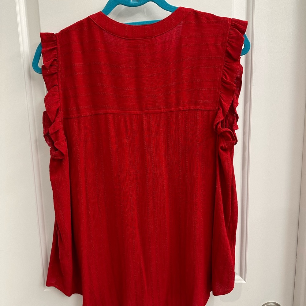 Red blouse from Universal Thread - Picture 4 of 5